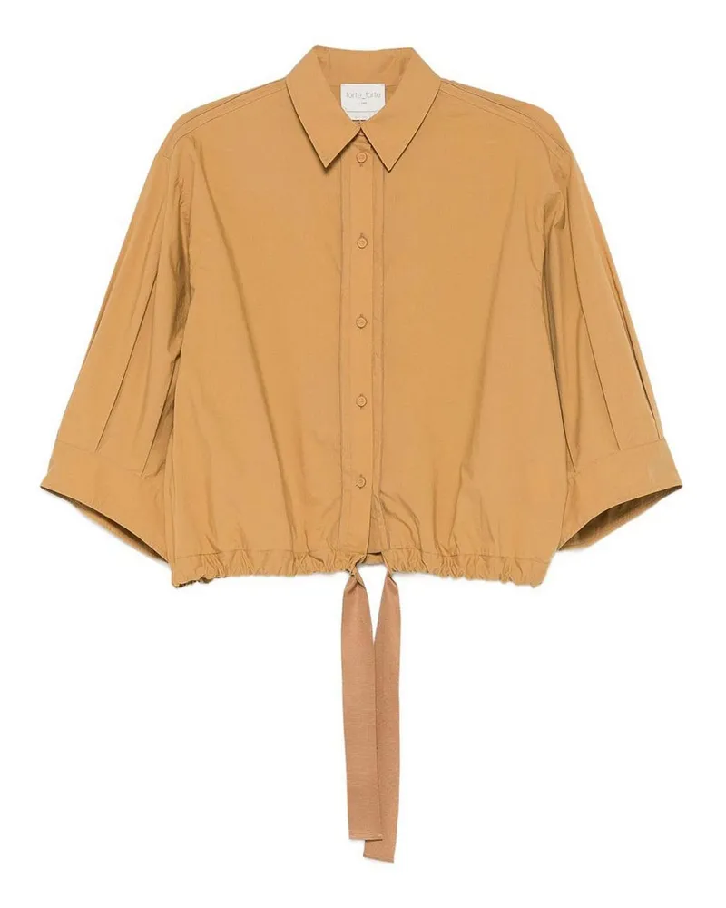 forte_forte Hemd - Beige Beige