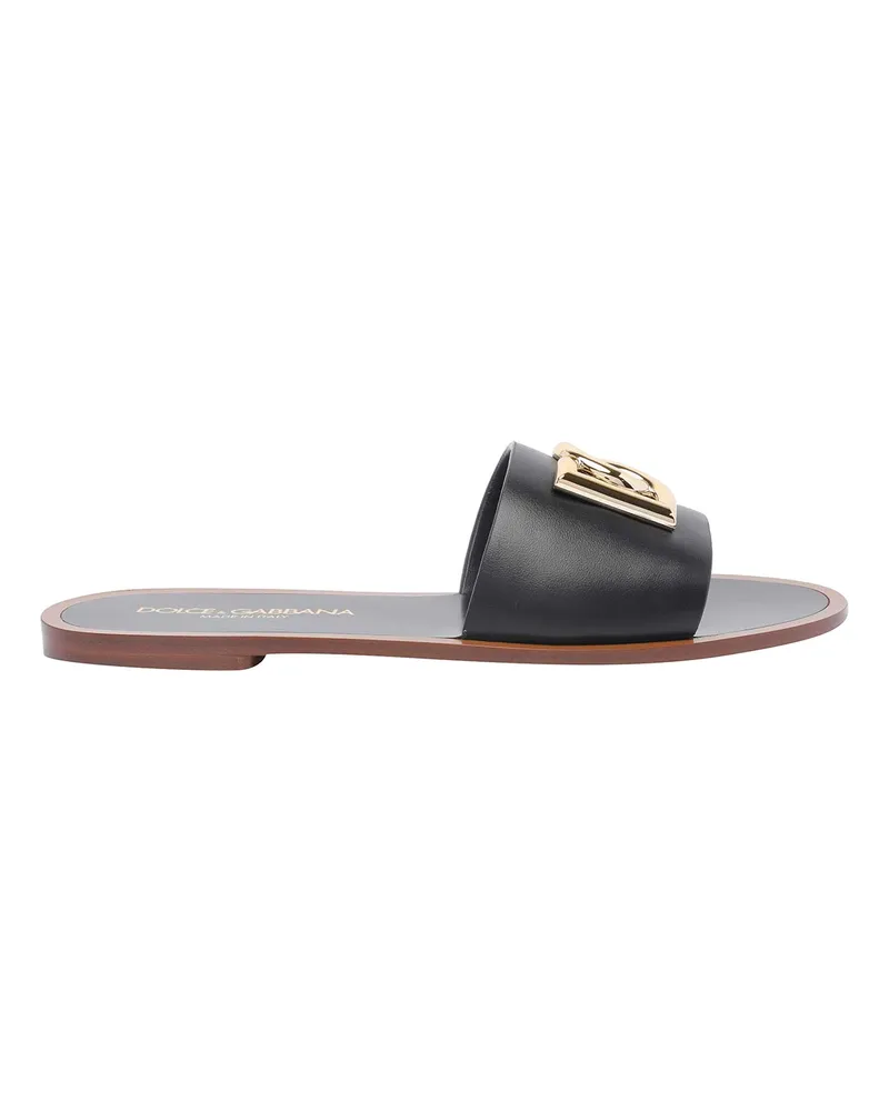 Dolce & Gabbana Zehentrenner - Schwarz Schwarz