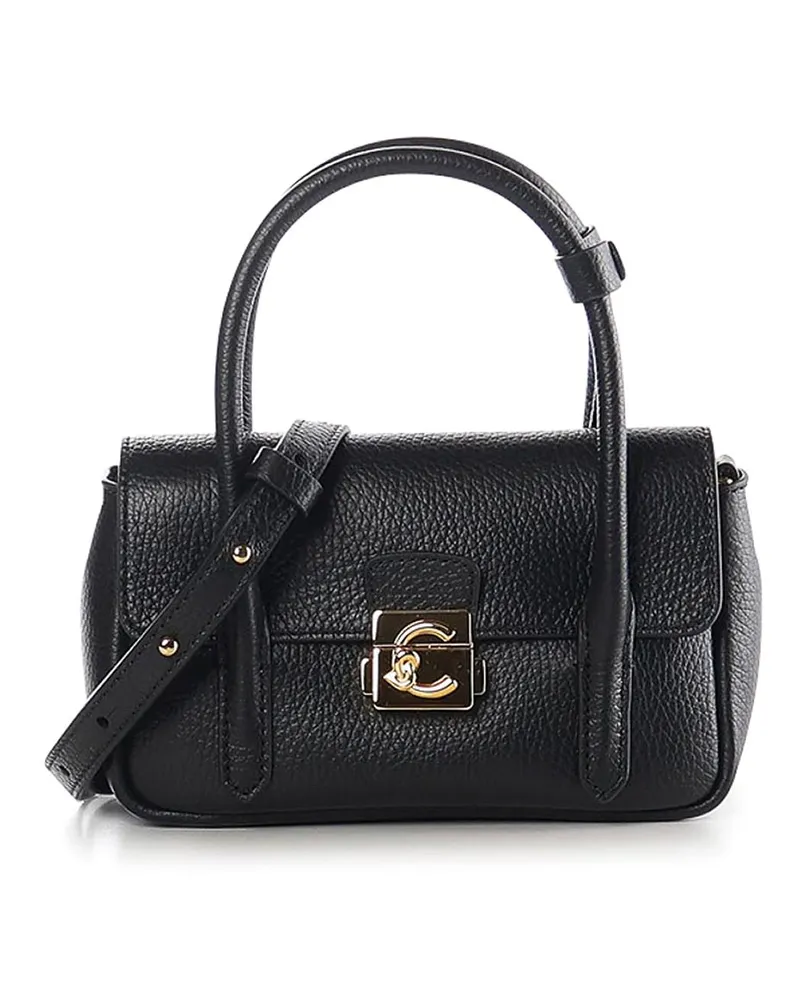 Coccinelle Schultertasche - Schwarz Schwarz