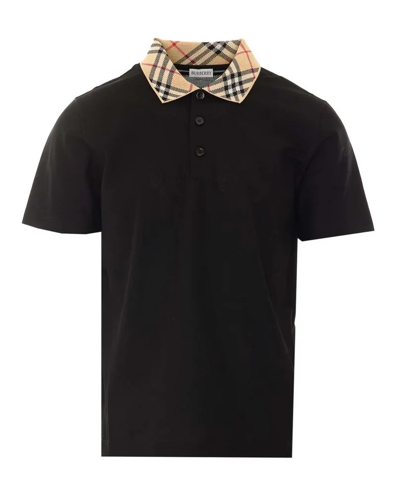 Burberry Poloshirt - Schwarz Schwarz