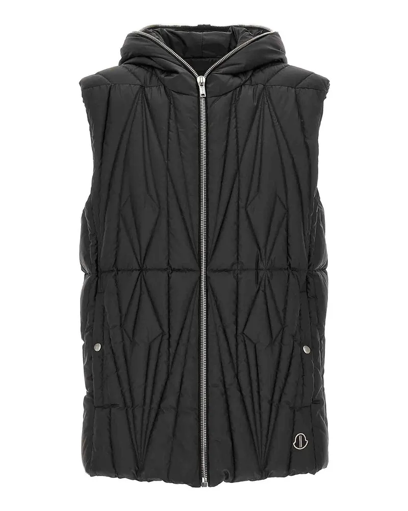 Rick Owens Weste - Schwarz Schwarz