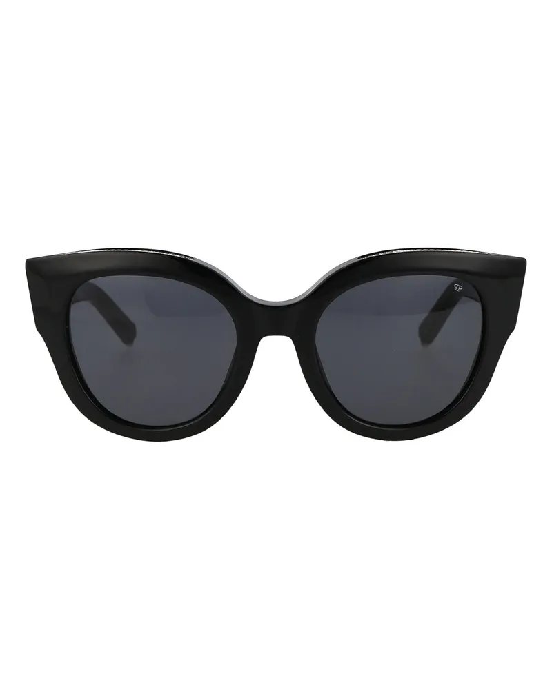 Philipp Plein Sonnenbrille - Schwarz Schwarz