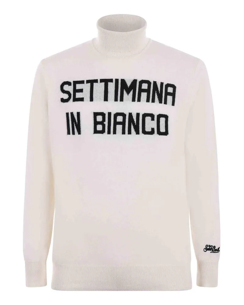 MC2 Saint Barth Rollkragenpullover - Creme Creme