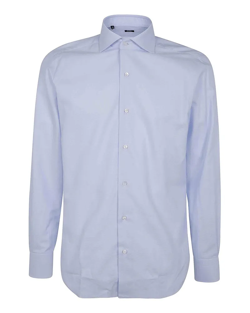 BARBA Hemd - Blau Blau