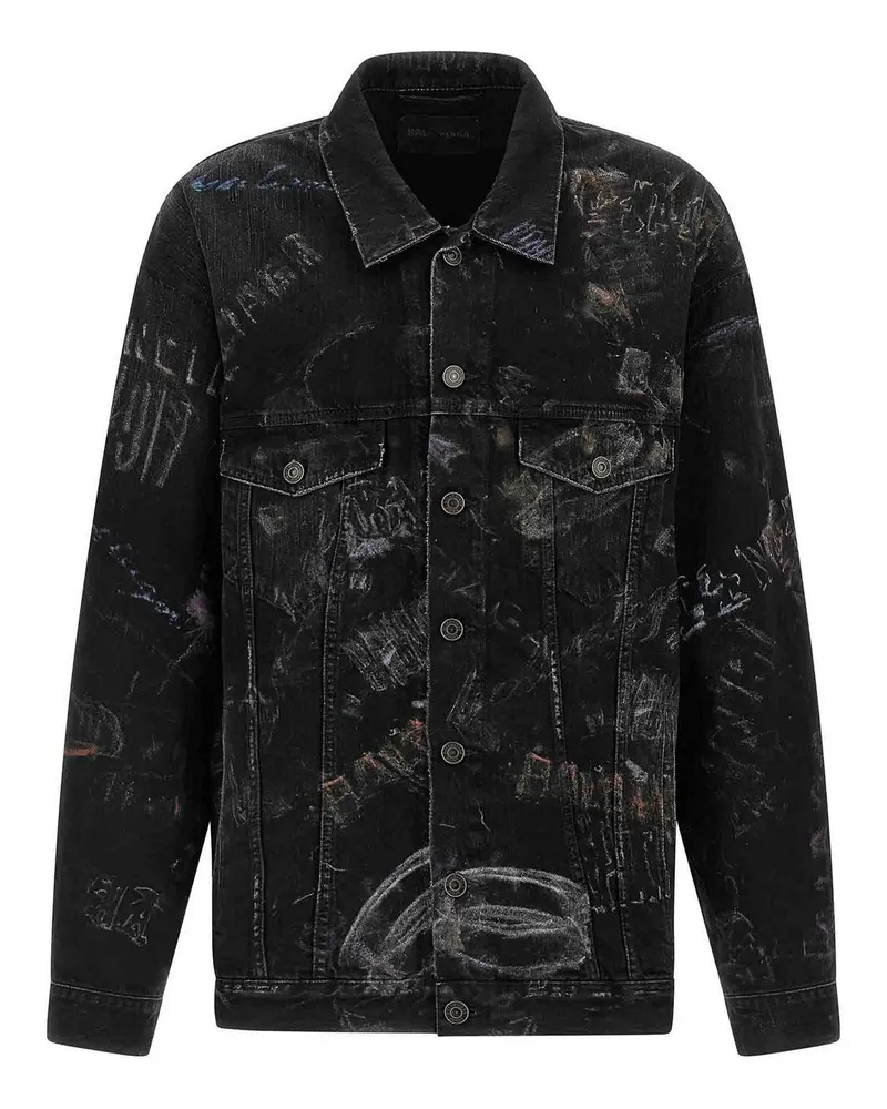 Balenciaga Casualjacke - Schwarz Schwarz