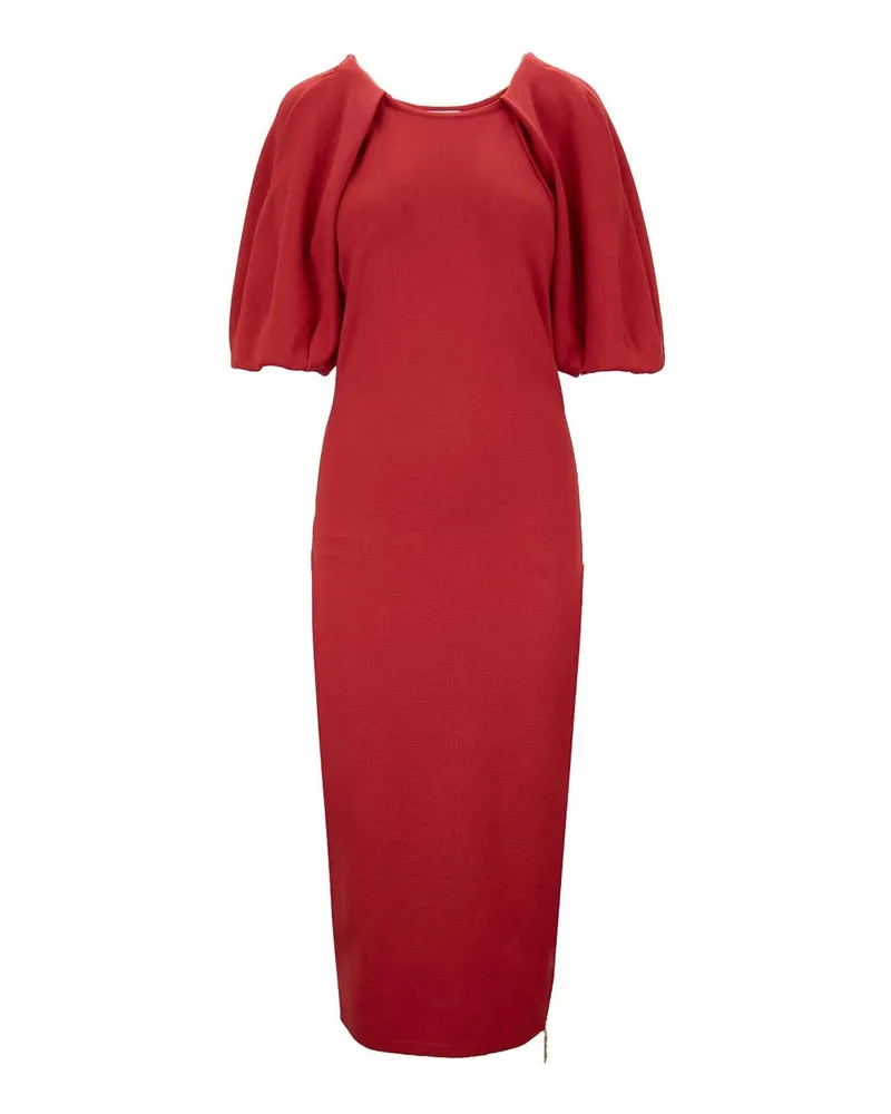 Elisabetta Franchi Knielanges Kleid - Rot Rot