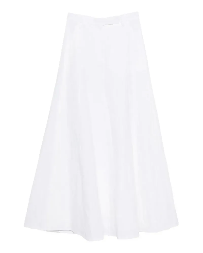 Brunello Cucinelli Midirock - Weiß Weiß