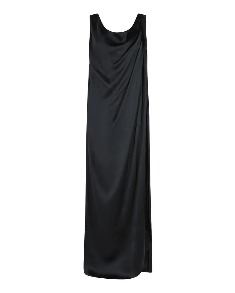 Maison Margiela Maxikleid - Schwarz Schwarz