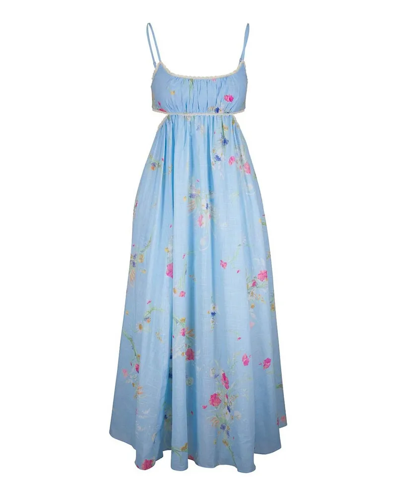 Zimmermann Maxikleid - Blau Blau