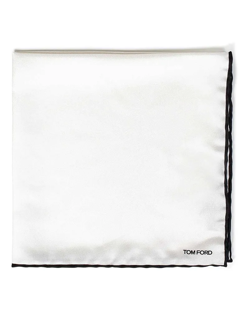 Tom Ford Krawatte - Weiß Weiß