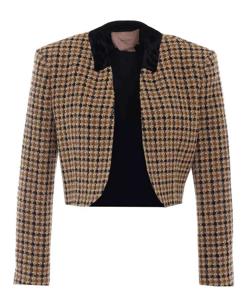 Twin-Set Casualjacke - Braun Braun