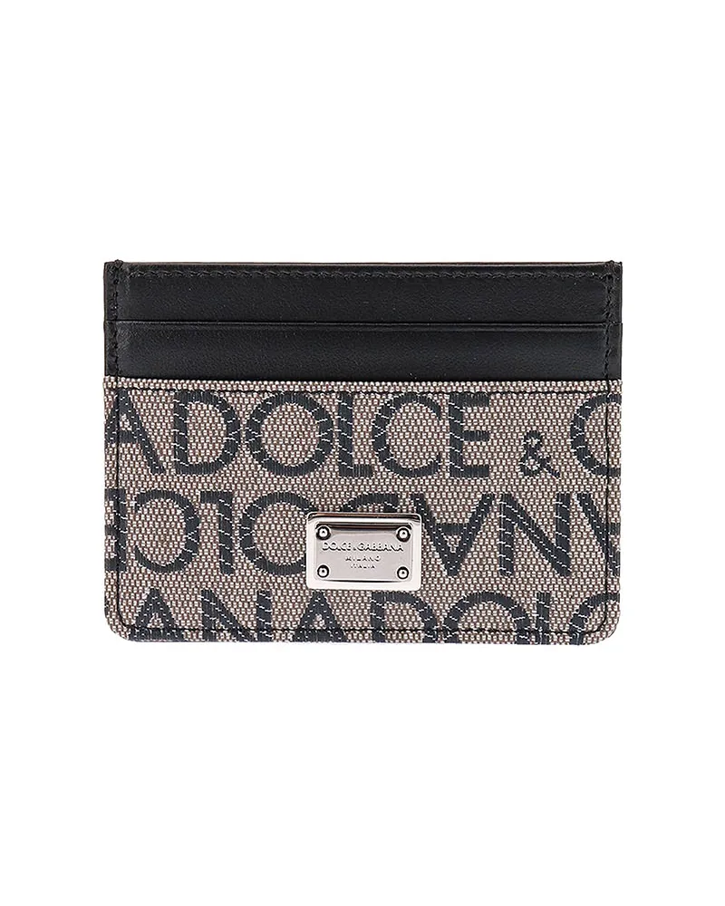 Dolce & Gabbana Portemonnaie - Schwarz Schwarz