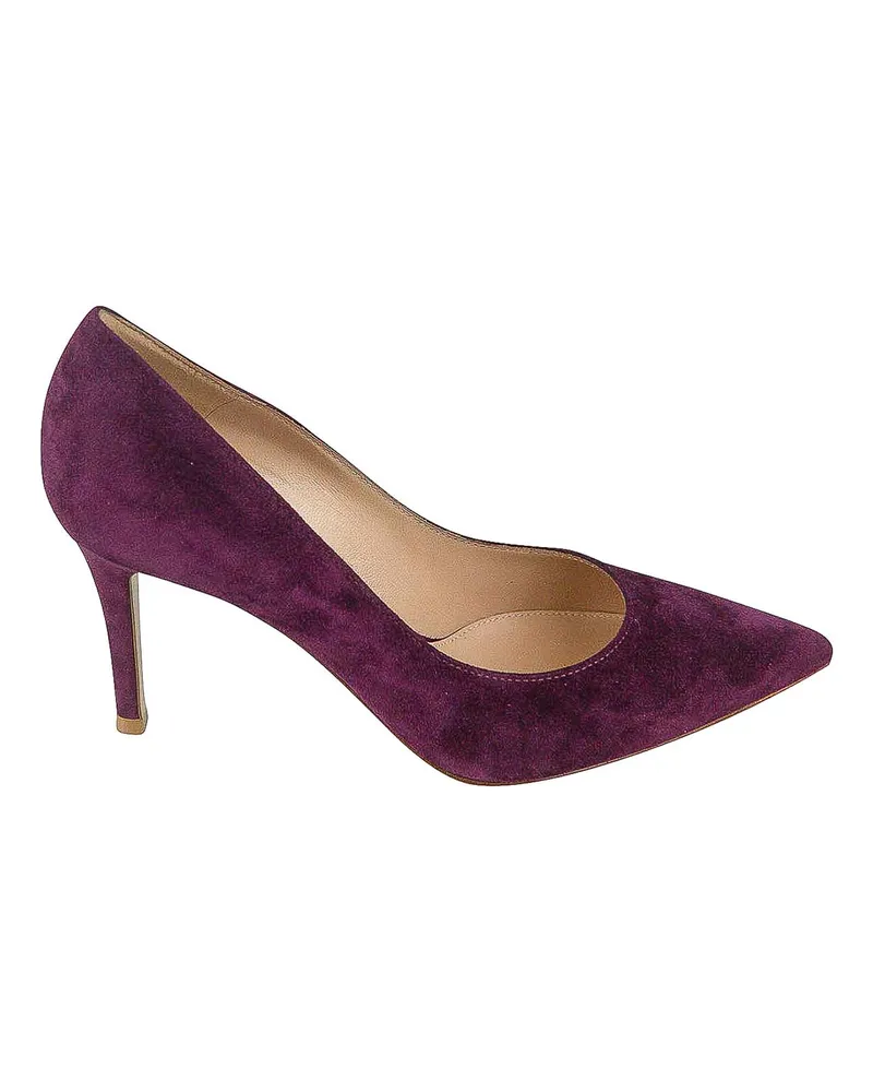 Gianvito Rossi Pumps - Dunkelrot Dunkelrot