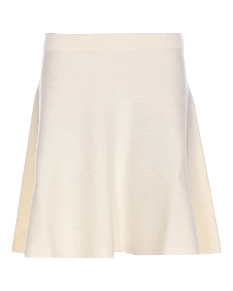 Max Mara Schlagjeans - Weiß Weiß
