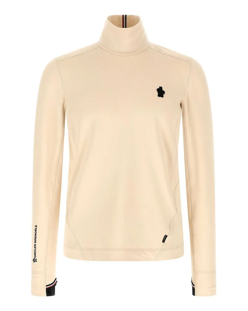 Moncler Rundhalspullover - Weiß Weiß
