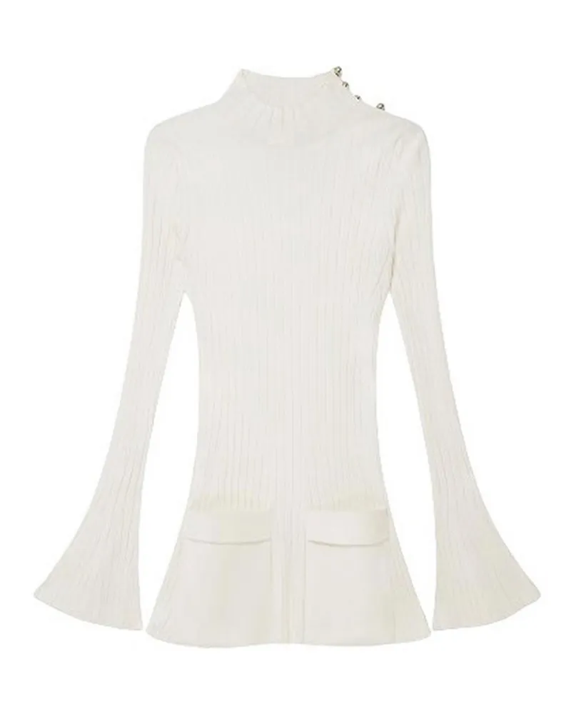 Stella McCartney Kurzes Kleid - Weiß Weiß