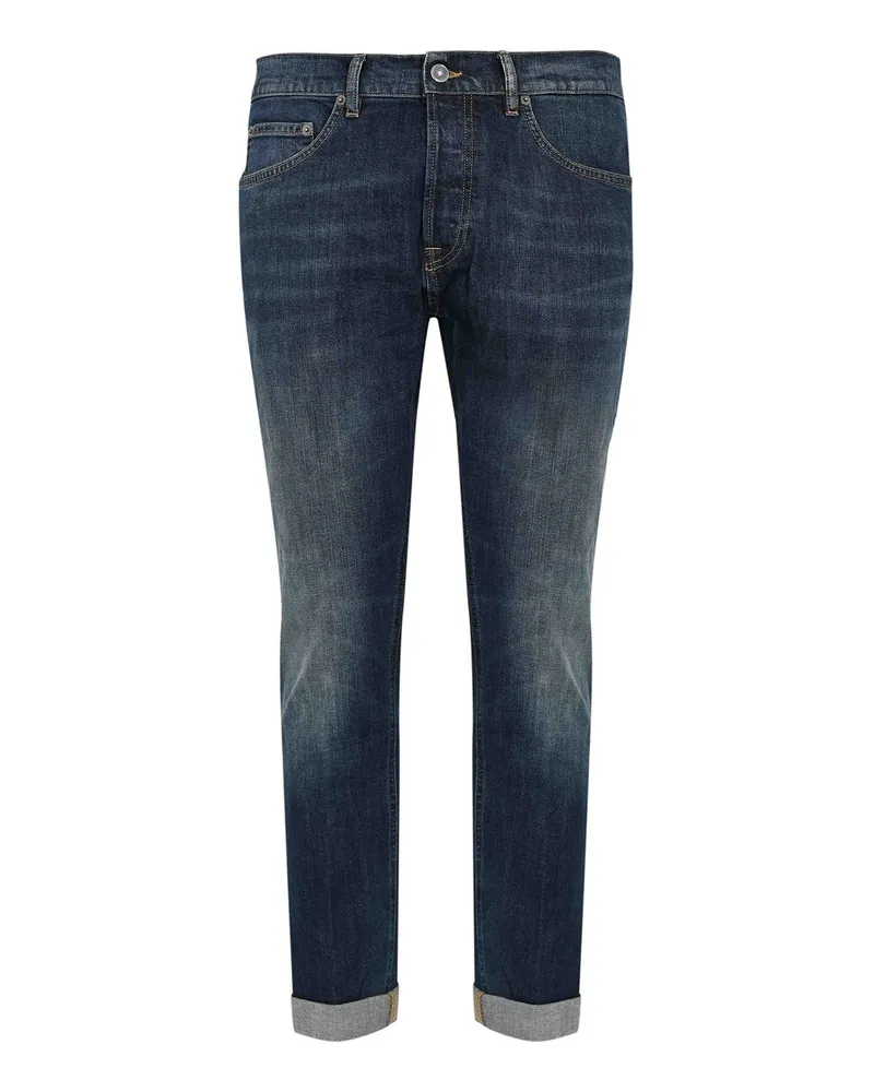 Dondup Straight Leg Jeans - Blau Blau