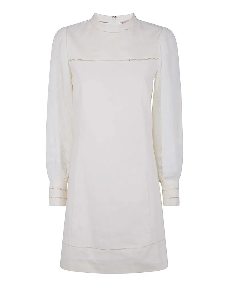 Twin-Set Kurzes Kleid - Weiß Weiß
