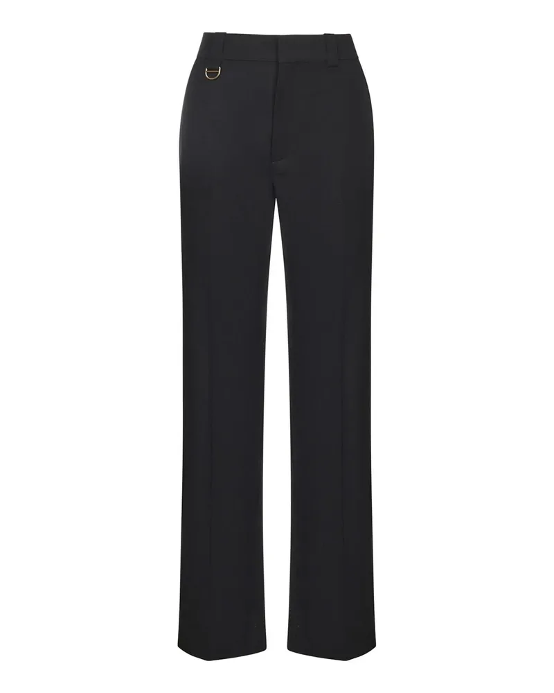 Chloé Formale Hose - Schwarz Schwarz