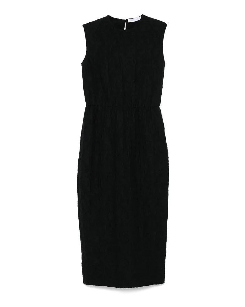 Harris Wharf London Maxikleid - Schwarz Schwarz