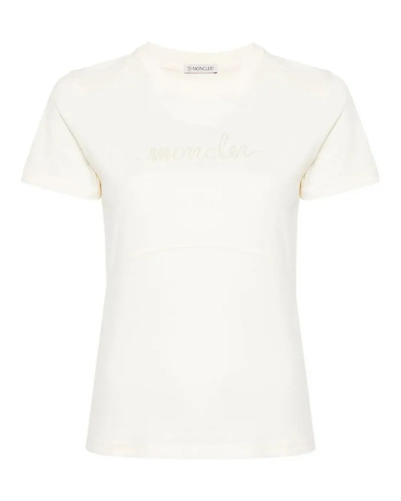 Moncler T-Shirt - Weiß Weiß
