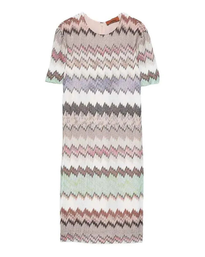 Missoni Kurzes Kleid - Weiß Weiß