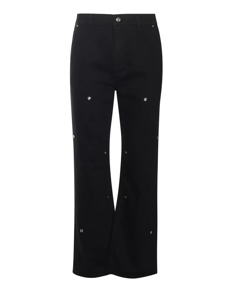 Heliot Emil Straight Leg Jeans - Schwarz Schwarz