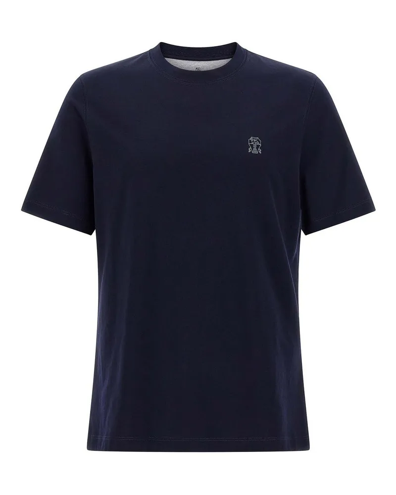 Brunello Cucinelli T-Shirt - Blau Blau