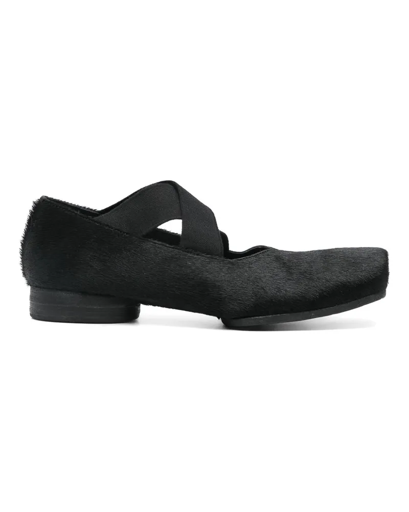 Uma Wang Ballerinas - Schwarz Schwarz