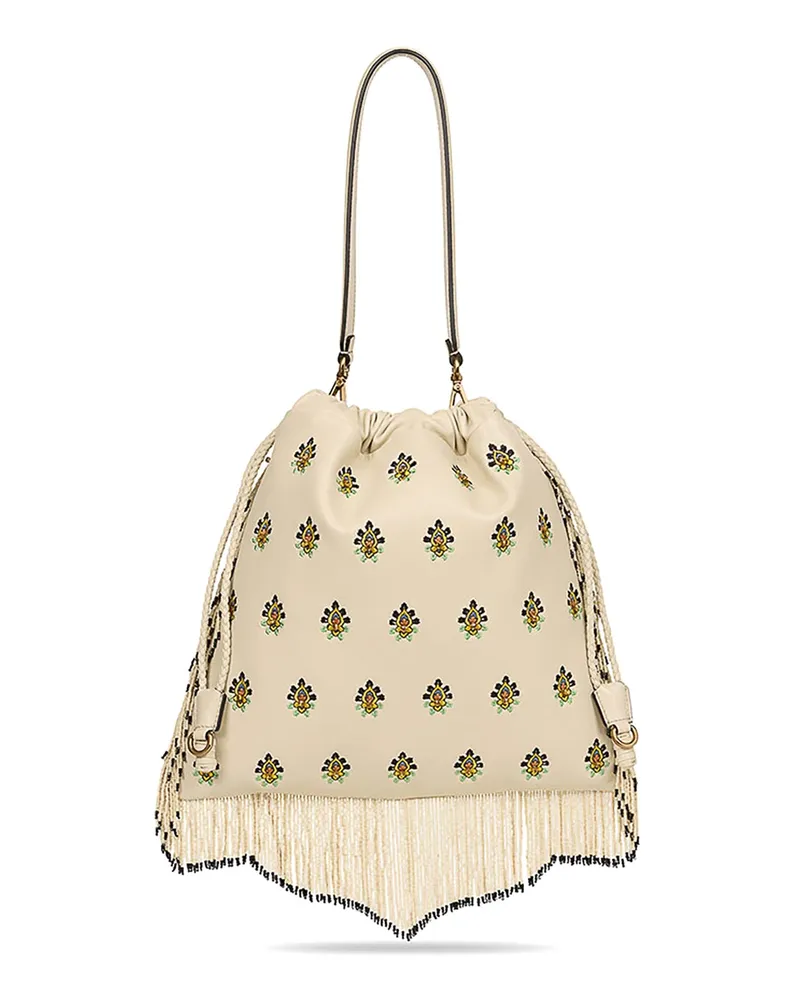Etro Schultertasche - Weiß Weiß