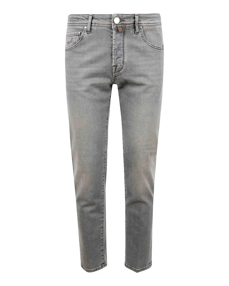 Jacob Cohën Straight Leg Jeans - Grau Grau