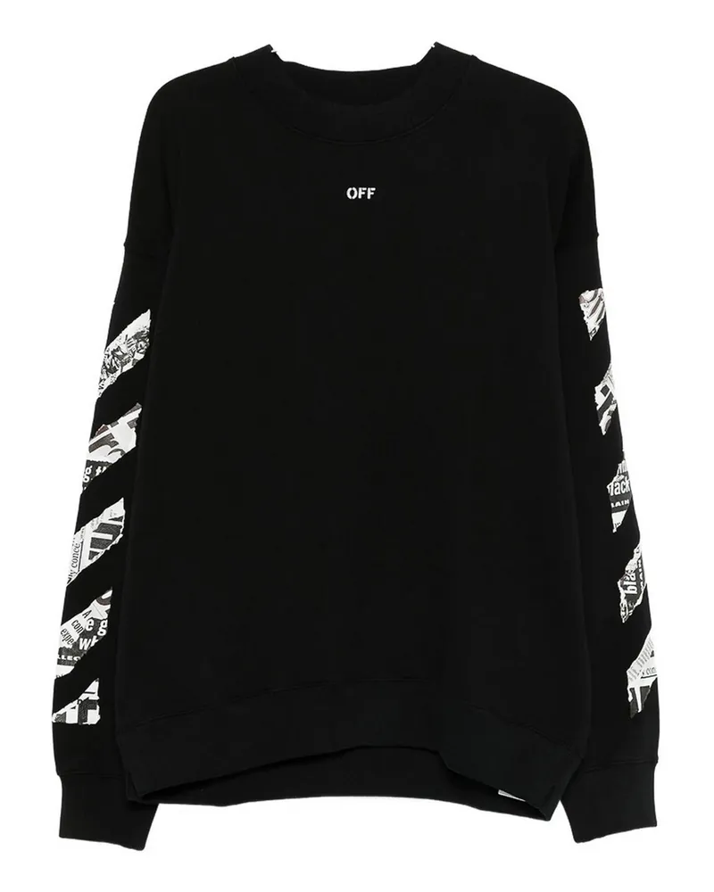 OFF-WHITE Sweatshirt - Schwarz Schwarz