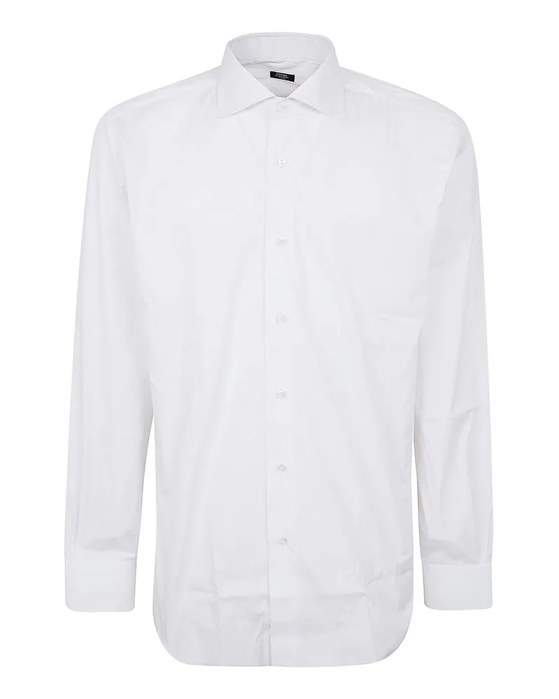 BARBA Hemd - Weiß Weiß