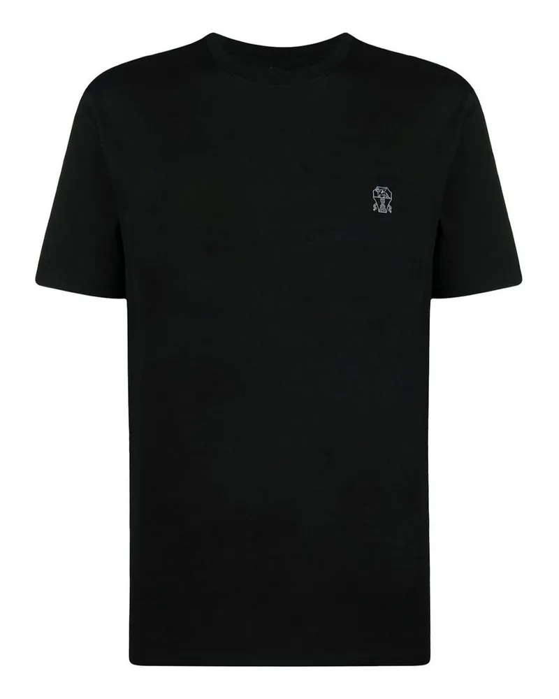 Brunello Cucinelli T-Shirt - Schwarz Schwarz