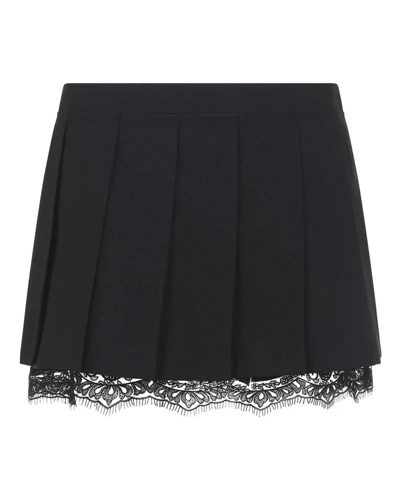 Acne Studios Minirock - Schwarz Schwarz