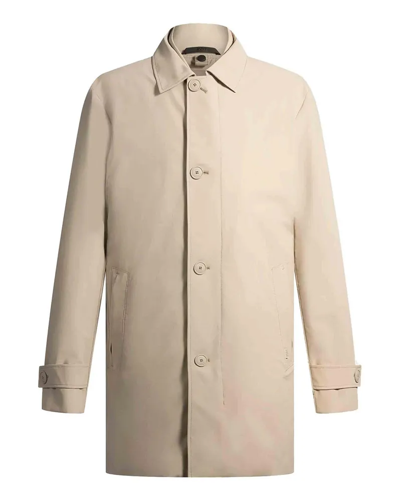 HUGO BOSS Kurzer Mantel - Hellbeige Hellbeige