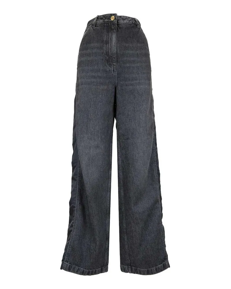 Elisabetta Franchi Bootcut Jeans - Schwarz Schwarz