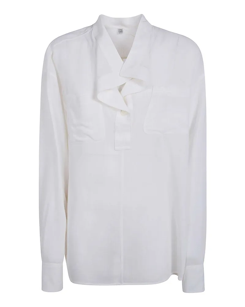 Totême Bluse - Weiß Weiß