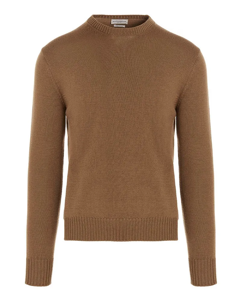 Ballantyne Rundhalspullover - Beige Beige