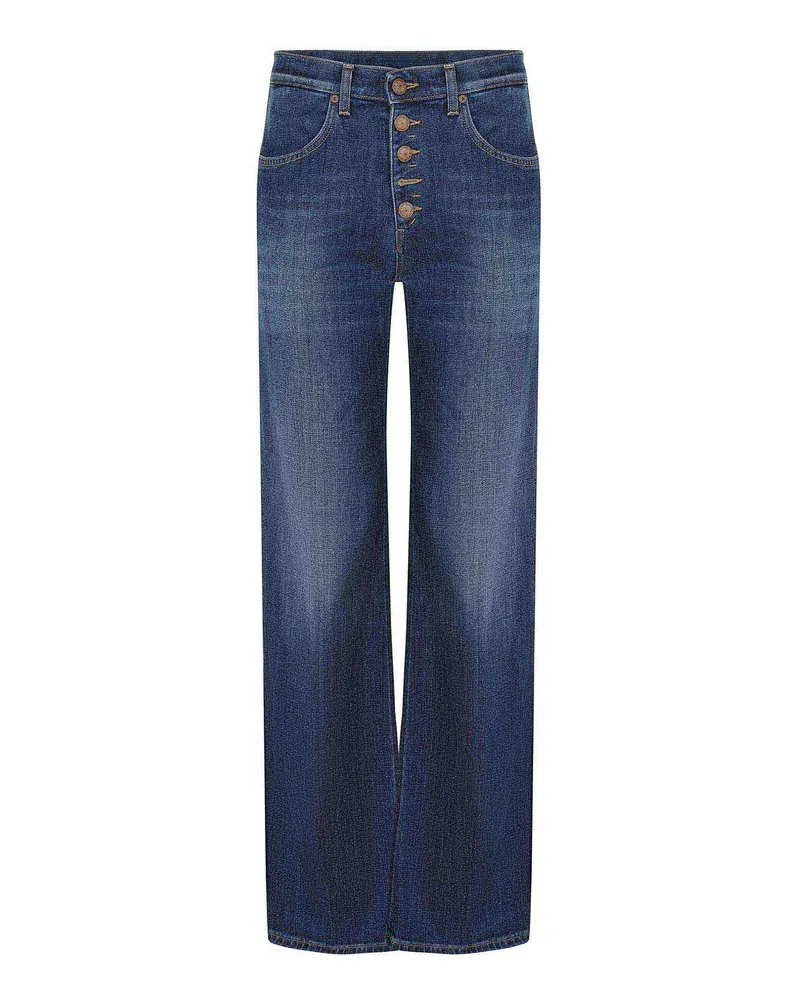 Dondup Straight Leg Jeans - Blau Blau