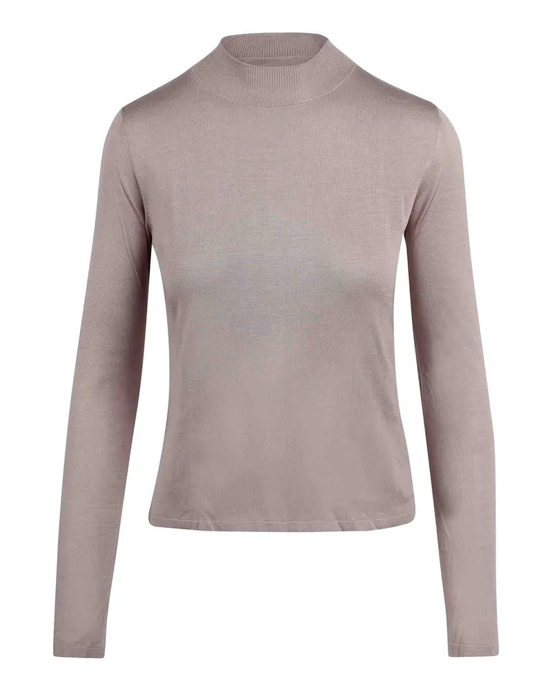 Max Mara Rollkragenpullover - Beige Beige