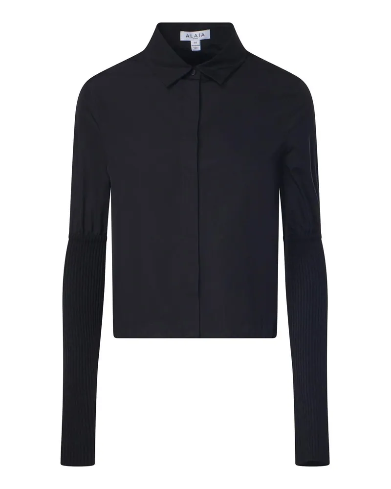 Alaïa Hemd - Schwarz Schwarz