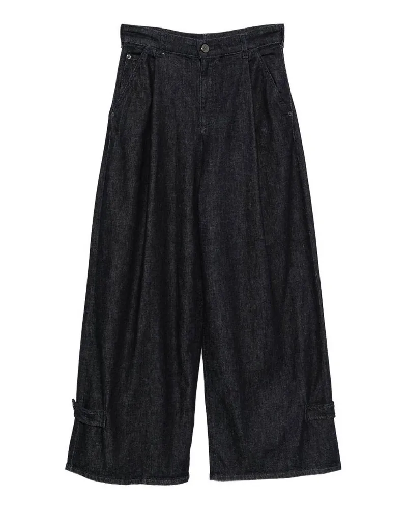Emporio Armani Straight Leg Jeans - Blau Blau