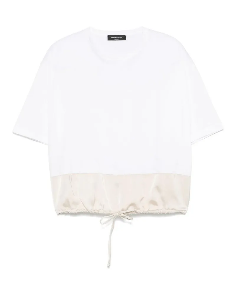 Fabiana Filippi Rundhalspullover - Weiß Weiß