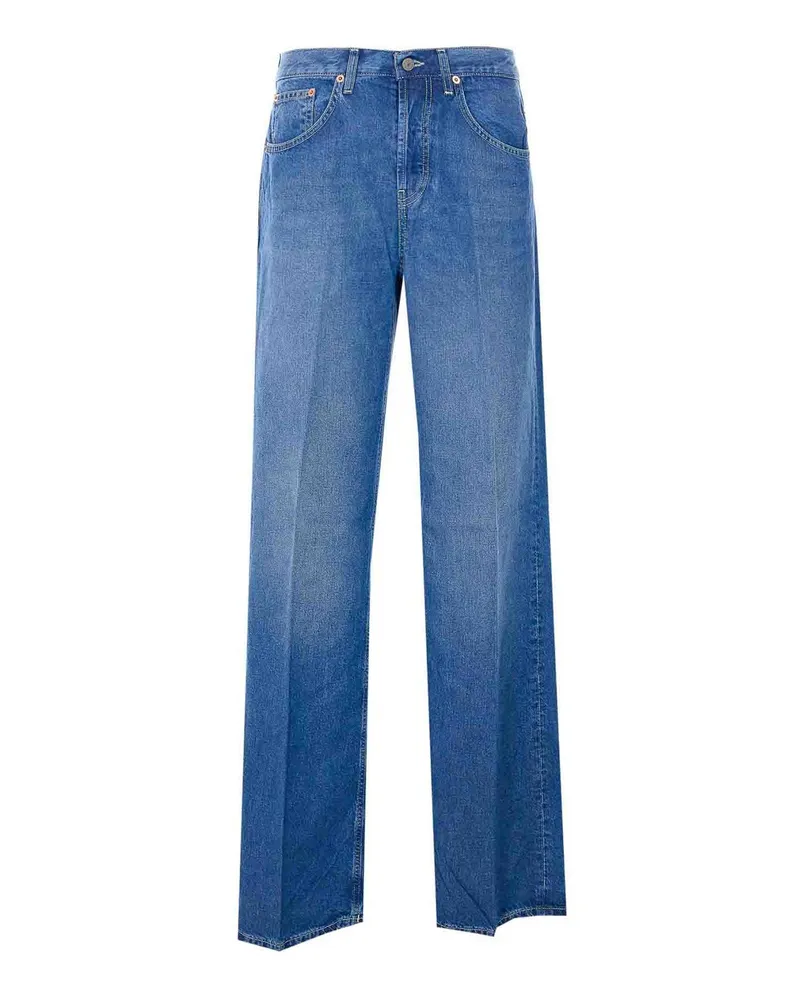 Dondup Straight Leg Jeans - Blau Blau