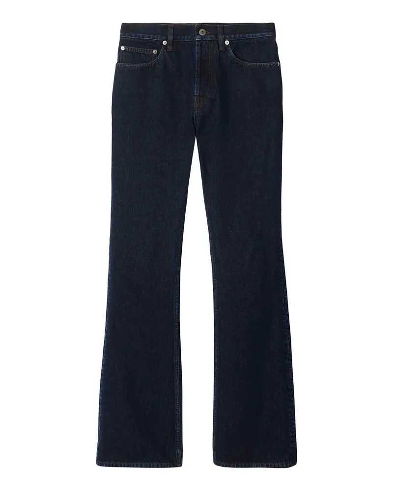 Burberry Schlagjeans - Dunkles Jeansblau Dunkles