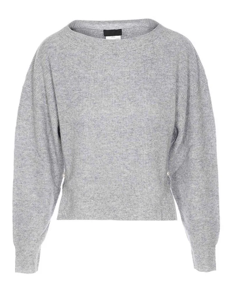 Liu Jo Rundhalspullover - Grau Grau