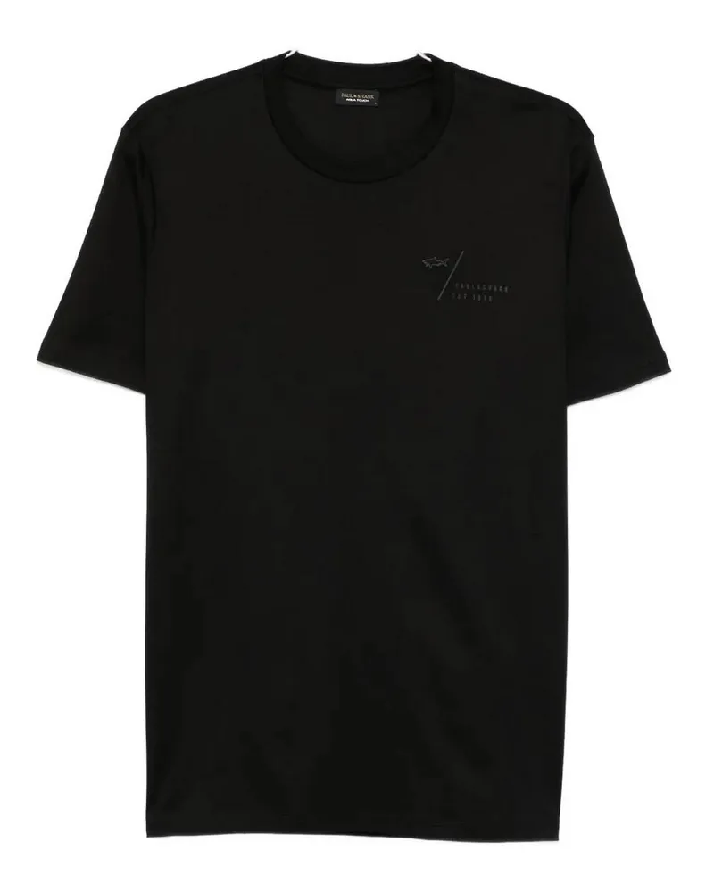 Paul & Shark T-Shirt - Schwarz Schwarz