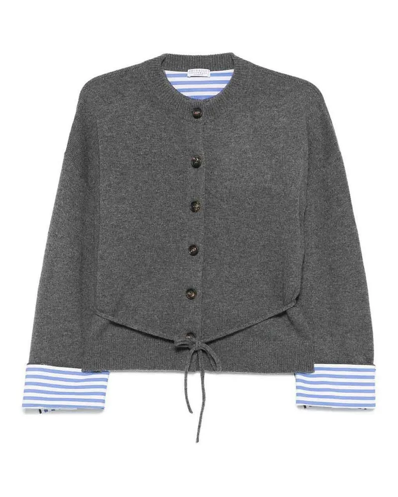 Brunello Cucinelli Cardigan - Grau Grau