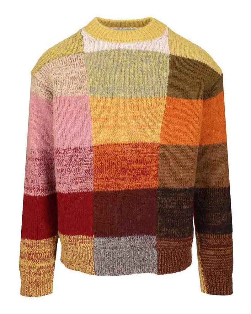 Dries van Noten Rundhalspullover - Bunt Bunt